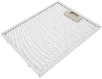 Operitacx Filtro De Grasa Para Campana Extractora Rectangular De Metal 320mmx260mmx9mm Fácil Instalación Malla De Ventilación Accesorios De Cocina 1 Unidad