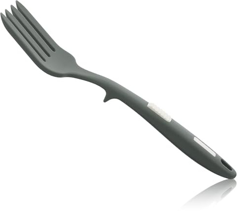 FESTFENDS Silikon Küchenpastagabel zum Drehen Hitzebeständig und Wiederverwendbar Komfortabel und Formstabil für Pasta und Spaghetti in Küche