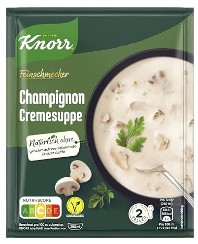 Knorr Feinschmecker Suppe Champignon 16x 45 g