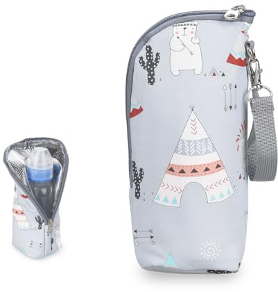 IUDWCG 1 Pcs Babyflasche Isolierungstasche, tragbare Babyflaschen-Tasche für Kinderwagen Outdoor-Reisen