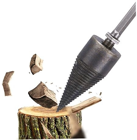 FUNOMOCYA Heimwerkzeuge 1 Satz Holzspalter Bohrer Messerschärfer Werkzeug Holzhacker-Bohrer Leiter Elektrowerkzeuge