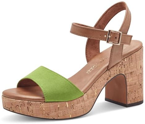 Marco Tozzi Sandalo da Donna 2-28008-42, Apple, 37 EU, Mela, 37 EU