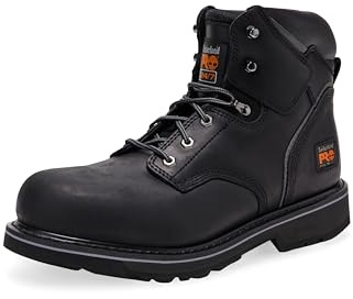Timberland Pro Men PIT BOSS Inch Steel Safety Toe Industrial Work Shoes, Black, 10.5 UK