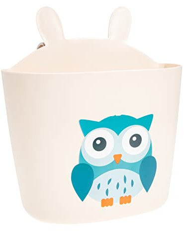 ibasenice Bedside Storage Diaper Holder Hängender Organizer Für Windeln Für Babybett Und Schlafzimmer Und Platzsparend Für Kinderzimmer Und Wohnräume Geeignet Eule