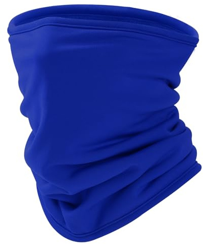 Huccik Schlauchschal für Kinder Winter Loopschal für Jungen & Mädchen, Winddicht & Atmungsaktiver Halstuch Ski-Maske für Skifahren, Radfahren, Laufen (Royal blue)
