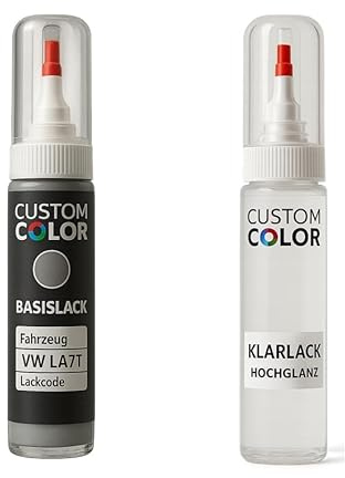 Lackstift für VW VOLKSWAGEN LA7T LACKSTIFT Reparatur Set Autolack 2x20ml