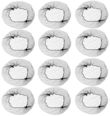 TOGEVAL 120 Stück Elastisches Schwarzes Haarnetz Unsichtbar für Ballett und Tanz Flexibles Haarknotennetz für Damen Leichtes Haaraccessoire für Hochsteckfrisuren und Bühnenauftritte