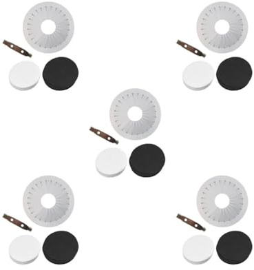 5 Set of Rosette Maker 12cm,15cm,9cm DIY Hobby Art Professional Ribbon Rosette Brooch 12cm