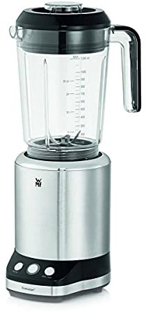 WMF Kult X Multifunktionsmixer, 25.000 U/min, 900 Watt, 2 Geschwindigkeiten, 4 Mixbehälter, ToGo-Flasche & Kult X Mix & Go/Küchenminis Trinkflasche 600 ml