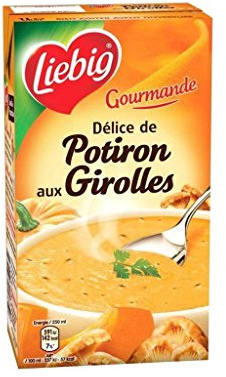 Liebig Délice de Potiron aux Girolles (lot de 3