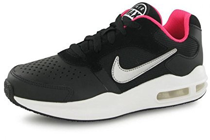 NIKE Air Max Guile (PS), Scarpe da Trail Running Bambina, Nero/Argento Metallizzato/Rosa/Bianco (Black/Metallic Silver/Racer Pink/White 001), 27.5 EU
