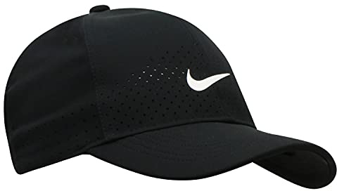 Nike Unisex Aerobill Legacy91 Cap, Black/White, Einheitsgröße EU