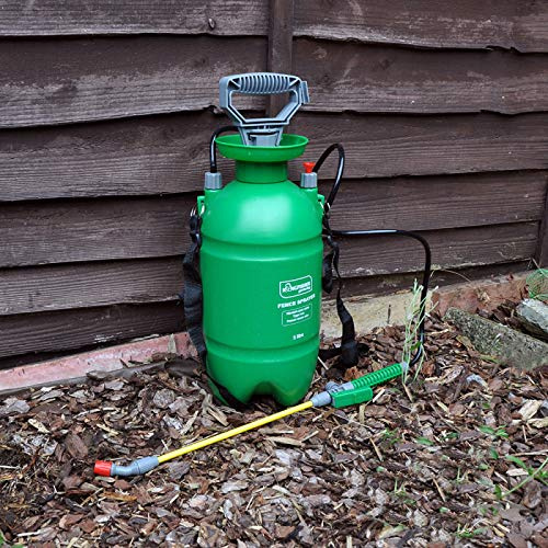 Garden Mile® Garden Sprayer 5 litre Pressure Sprayer Pump Action, Weed Killer,Water Pump Sprayer, Ideal with Pesticides, Insecticides, Fungicides.