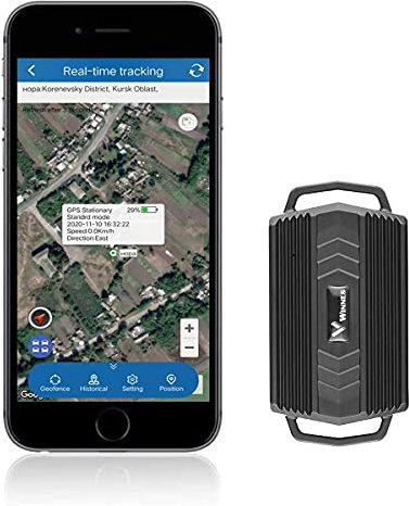 TKMARS Starker magnetischer GPS-Tracker, Lange Standby-Zeit, GPS/AGPS, Dual-Positionierung, tragbar und praktisch, DREI Möglichkeiten zur rechtzeitigen Verfolgung, TK935