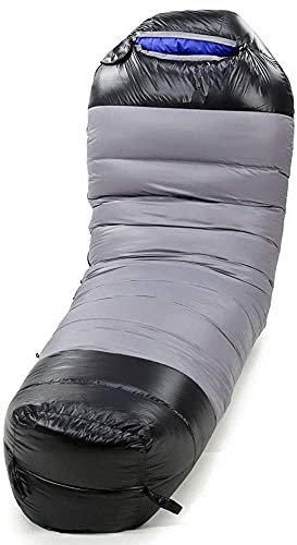 Hiker Daunenschlafsack, 0 Grad F 800 Füllkraft Hydrophober Gänsedaunenschlafsack Schlafsack Ultraleichter Herren- und Damenschlafsack für Rucksackreisen