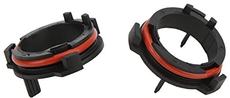 10 Stück H7 LED-Scheinwerfer-Autolampen-Adapter, Halter, Fassung, IP68, Wasserdicht, 100 W, Einfache Installation, Ausreichende Menge für Scheinwerfer-Lampenfassung