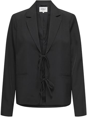Only Onlmarine Life L/S Bow Blazer TLR, Negro, 40