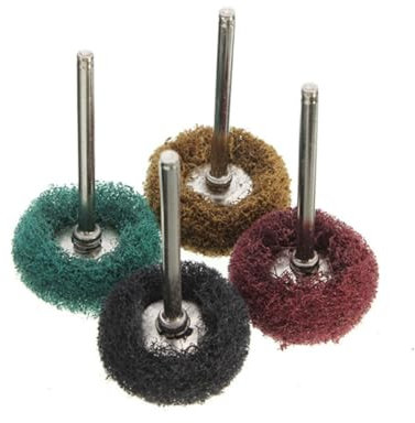 PLAFOPE 40-teiliges Scheuerschwamm-set Nylon-schleifgerät Robustes Polierpad Für Metall Aluminium Edelstahl Unverzichtbar Für Den Heimgebrauch
