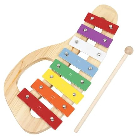 Xylophon-Instrument Für Erwachsene 8-Noten-Xylophon Mit Kunststoffhammer-Aufbewahrungsbox Percussion-Musikinstrument Anfänger