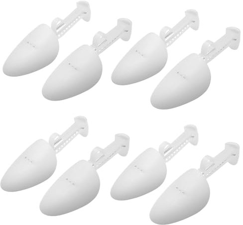 Yocdunm 4 Pairs Adjustable Adult Shoe Trees for Men Shoe Tree Stretcher Adjustable Length Shoe Trees with Flexibility Shoe Shapers for All UK Sizes Maintain Size for Trainers