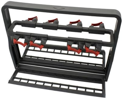 Kunststoff-Geschirrspüler-Glas-Organizer für Stielgläser, Restaurant-Glashalter, geeignet für Weingläser und hohe Stielgläser