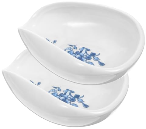 Cabilock 2piezas Cucharillas De Té De Cerámica Prácticas Elegantes Duraderas Para Té Aromático