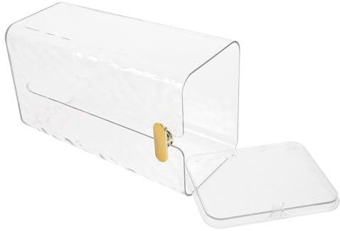HOLIDYOYO Toilettenpapier-Box Aus Pet-Material Wandmontierbar Für Kosmetiktücher Und Servietten Platzsparend Und Praktisch Für Badezimmer Und Wohnaccessoires