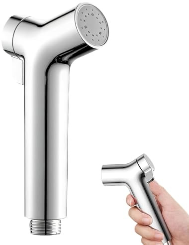 WUBAYI Pulvérisateur de bidet pour WC/douche/bidet à main réglable en ABS pour animaux de compagnie/salle de bain et douchette (1 pièce)