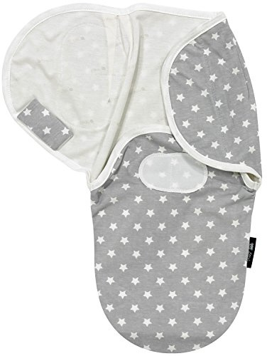 Alvi Wickeltuch Harmonie Sterne Silber One Size