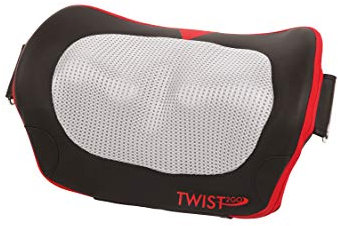 Miniwell Twist2Go Casada Massagegerät Massagekissen Shiatsu Heating Wärmefunktion Wireless kabellose Nutzung Massage für den Nacken Schulter Rücken für Zuhause Büro