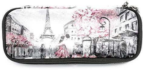 Federmäppchen mit Ölgemälde, Motiv: Moulin Rouge Paris Frankreich 19x7.5x3.8cm/7.5x3x1.5in Style04