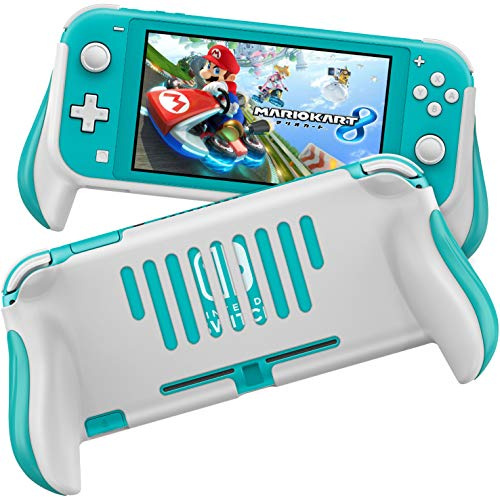 MEQI Étui de Protection Portable Compatible avec Nintendo Switch Lite, Confortable et Ergonomique – Accessoires pour Console Switch Lite Version 2019
