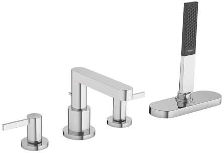 hansgrohe Wannenarmatur Finoris, für 2 Funktionen, Chrom