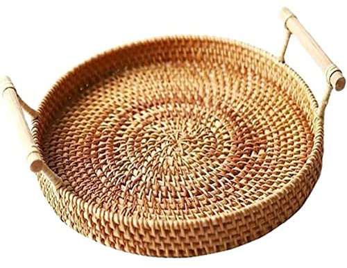Cesto Picnic Cestini da Picnic Cestini Da Picnic In Vimini, Cestino In Rattan Cestino Per Il Pane In Vimini Vassoio Da Portata Intrecciato Da Tavolo Cestino Da Picnic Intrecciato Cestino da Picnic Ces