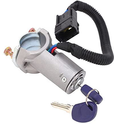 Yctze Cerradura de Encendido Llaves de Interruptor Cilíndrico 2996075 Reemplazo de Arranque de Encendido 2996075 2996076 Llave de Encendido Cerradura de Interruptor Llaves de