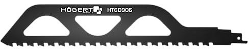 Högert Technik - Säbelsägeblatt - Blatt für Säbelsäge 305 mm, für Porenbetonsteine - zum Schneiden von Ziegeln, Porenbeton, Suporex, Zementplatten