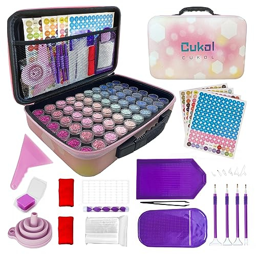 cukol cukol Contenitori per Diamond Painting Kit Completo con Accessori