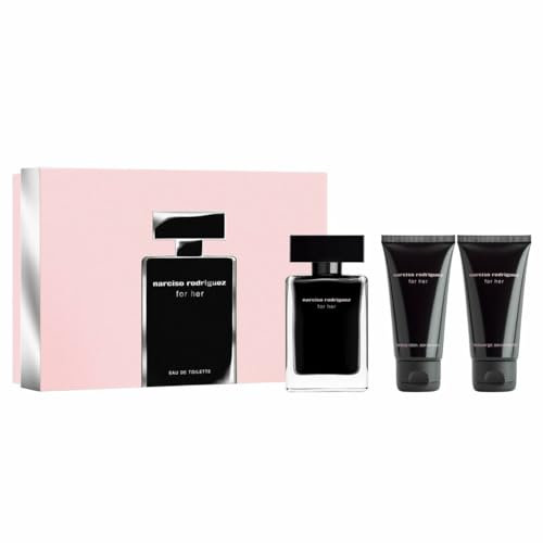 Narciso Rodriguez EDT For Her Damen Parfüm-Set, 3-teilig