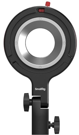 SMALLRIG Bowens Mount Softbox Speed Ring Adapter für RC 60B, Max 1,5kg 4476 | Standard-Bowens-Mount-Zubehörfür für SmallRig RC 60B COB Videoleuchte