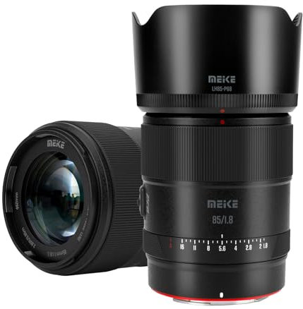 Meike 85mm f1.8 Pro II Full Frame STM Auto Focus Medium Telephoto Lens High Resolution 8K Fixed Prime Portrait Lenses for Nikon Z Mount Mirrorless Cameras Z5 Z6 Z7 Z6II Z7II Z9 Z30 Z50 Z fc