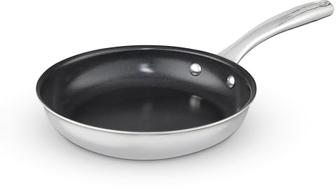 Good Food en asociación con TOWER GF900273 - Sartén de tres capas de 30 cm, revestimiento de cerámica superior 10 veces más fuerte, compatible con inducción, acero inoxidable