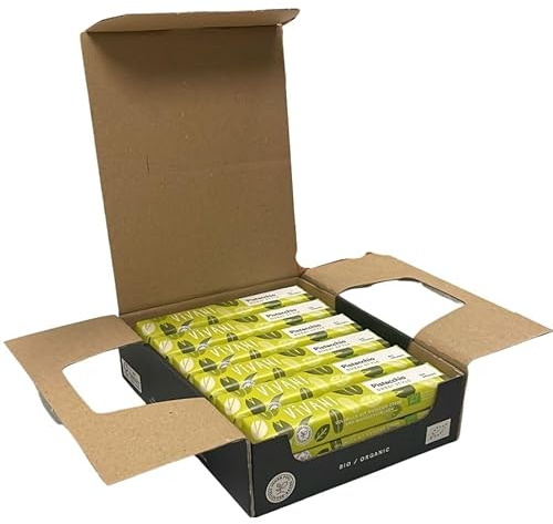 Barrita de Chocolate con Leche y Pistacho Estilo Dubai, 40g, Pack de 18 | Orgánica