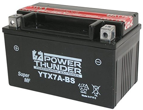 Batería PT YTX7A-BS, 12 V/6 Ah, sellada, con ácido