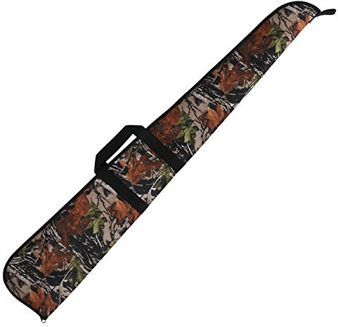 Tourbon Waffentasche mit verstellbarem Schulterriemen, für Gewehr, Pistole, grün mit braunem Besatz, Herren, HS157NL-04, Shotgun Camo, 127 cm