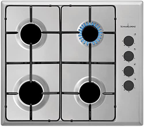 Piano cottura inox 4 fuochi SSPC604XL Schaub Lorenz