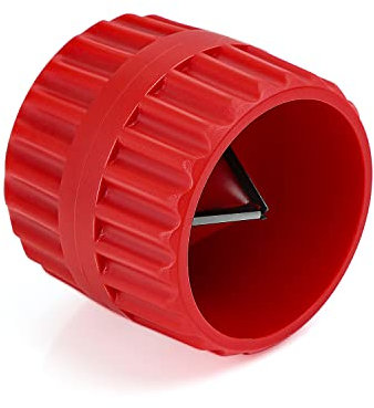 PE Rohrentgrater - 2 in 1 Kupferrohr Rohre Entgrater, DEANKEJI Rohrentgrater Kunststoffrohr, Universal Kupferrohr Rohre für Innen und Außen 5-38 mm Innen und Außenfräser