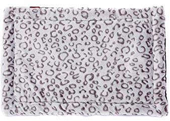 RAIKOU Hundedecke Katzendecke Haustier-Decke mit Plüsch Kissen Fleece-Decke/Tier Schlafdeck Hundebett Haustierbett, waschbar und rutschfest (100x70cm, Leopard)