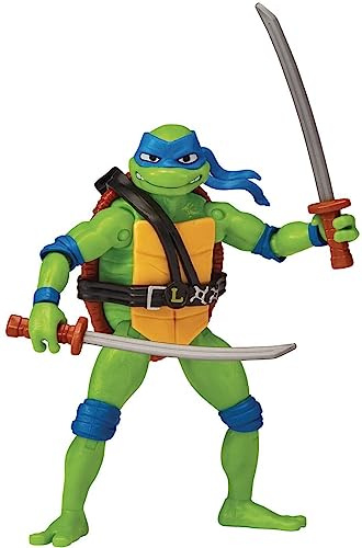 Teenage Mutant Ninja Turtles - Leonardo Basic Figure | Teenage Mutant Ninja Turtles 5 Inch Action Figure Mutant Mayhem - Leonardo