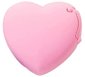 Dispenser per nastro adesivo a forma di cuore e ciambella, taglierina creativa per nastri washi, pratico taglierino invisibile con piccolo nastro interno a ciambella, dispenser per nastro invisibile,