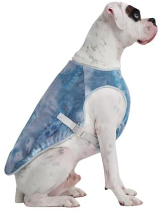 Spark Paws Dog Cooling Vest - Evaporative Summer Cooling, SPF-50 Protection